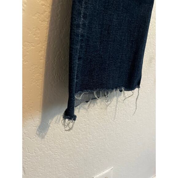 Mother Runaway Step Fray Flared Jeans Manana Mi Amor 28 - Picture 4 of 9